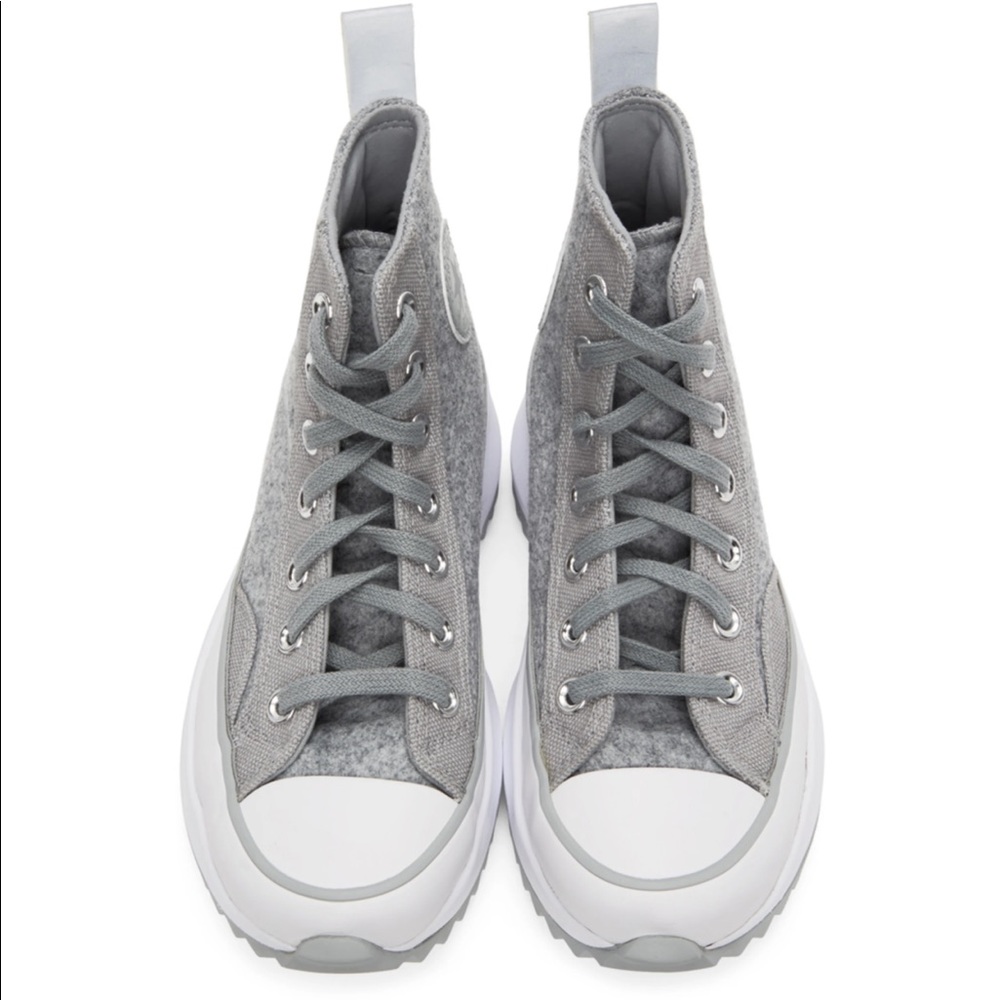 CONVERSE Grey Run Star Hike High-Top Sneakers